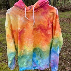 Hand dyed hoodie